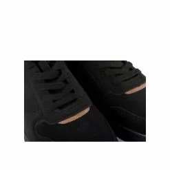 Baskets NOIR DENIM SIDE -Claquettes Soldes baskets noir denim side 14