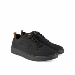 Baskets NOIR DENIM SIDE -Claquettes Soldes baskets noir denim side 22