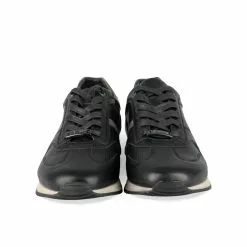 Baskets NOIR DENIM SIDE -Claquettes Soldes baskets noir denim side 29