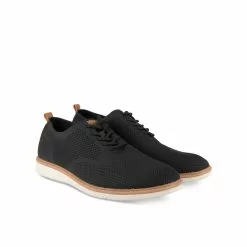Baskets NOIR DENIM SIDE -Claquettes Soldes baskets noir denim side 34