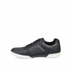 Baskets NOIR DENIM SIDE -Claquettes Soldes baskets noir denim side 86
