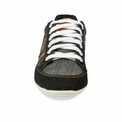 Baskets NOIR DENIM SIDE -Claquettes Soldes baskets noir denim side 97