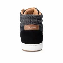 Baskets NOIR LEE COOPER -Claquettes Soldes baskets noir lee cooper 23