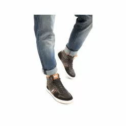 Baskets NOIR LEE COOPER -Claquettes Soldes baskets noir lee cooper 26