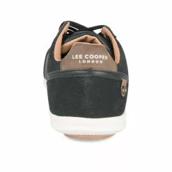 Baskets NOIR LEE COOPER -Claquettes Soldes baskets noir lee cooper 8