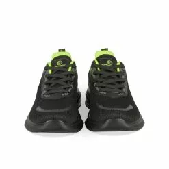 Baskets NOIR SOPRANI -Claquettes Soldes baskets noir soprani 2