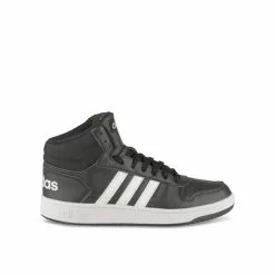 Baskets NOIRES Hoops Mid 2.0 ADIDAS