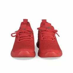 Baskets ROUGE UNYK -Claquettes Soldes baskets rouge unyk 5