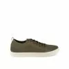 Baskets VERT DENIM SIDE -Claquettes Soldes baskets vert denim side