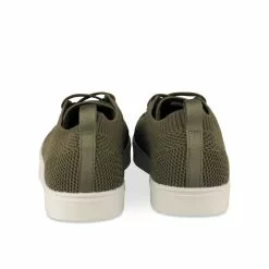 Baskets VERT DENIM SIDE -Claquettes Soldes baskets vert denim side 4