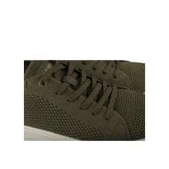 Baskets VERT DENIM SIDE -Claquettes Soldes baskets vert denim side 5