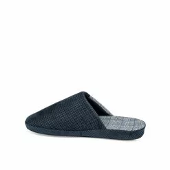 Chaussons BLEU DENIM SIDE -Claquettes Soldes chaussons bleu denim side 35