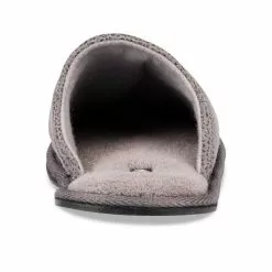 Chaussons GRIS DENIM SIDE 12 Chaussons GRIS DENIM SIDE -Claquettes Soldes chaussons gris denim side 13