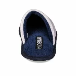 Chaussons GRIS DENIM SIDE -Claquettes Soldes chaussons gris denim side 2