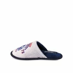 Chaussons GRIS DENIM SIDE -Claquettes Soldes chaussons gris denim side 3