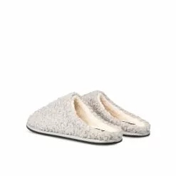 Chaussons GRIS DENIM SIDE -Claquettes Soldes chaussons gris denim side 37
