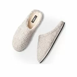 Chaussons GRIS DENIM SIDE -Claquettes Soldes chaussons gris denim side 38