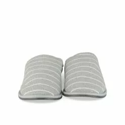 Chaussons GRIS DENIM SIDE -Claquettes Soldes chaussons gris denim side 43