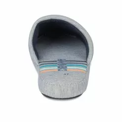 Chaussons GRIS DENIM SIDE -Claquettes Soldes chaussons gris denim side 7