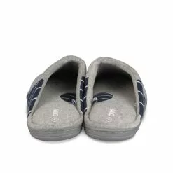 Chaussons GRIS DIM -Claquettes Soldes chaussons gris dim 3