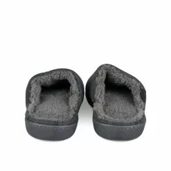 Chaussons GRIS ISOTONER 10 Chaussons GRIS ISOTONER -Claquettes Soldes chaussons gris isotoner 13
