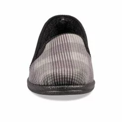Chaussons GRIS NEOSOFT RELAX -Claquettes Soldes chaussons gris neosoft relax 24
