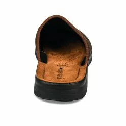 Chaussons MARRON GREEN RELAX -Claquettes Soldes chaussons marron green relax 2