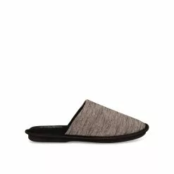 Chaussons NOIR DENIM SIDE 8 Chaussons NOIR DENIM SIDE -Claquettes Soldes chaussons noir denim side 53