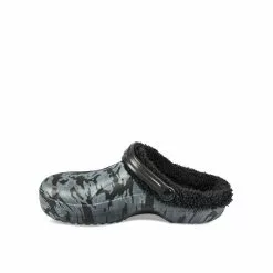 Chaussons NOIR DENIM SIDE -Claquettes Soldes chaussons noir denim side 70