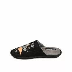 Chaussons NOIR DENIM SIDE -Claquettes Soldes chaussons noir denim side 75