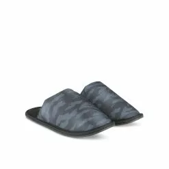 Chaussons NOIR DENIM SIDE -Claquettes Soldes chaussons noir denim side 90