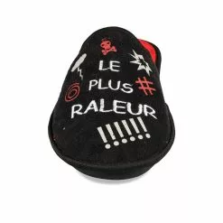 Chaussons NOIR DENIM SIDE -Claquettes Soldes chaussons noir denim side 98