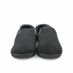 Chaussons NOIR ISOTONER -Claquettes Soldes chaussons noir isotoner 12