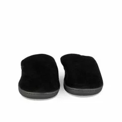 Chaussons NOIR ISOTONER -Claquettes Soldes chaussons noir isotoner 17