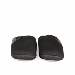 Chaussons NOIR ISOTONER 9 Chaussons NOIR ISOTONER -Claquettes Soldes chaussons noir isotoner 2
