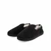 Chaussons NOIR ISOTONER -Claquettes Soldes chaussons noir isotoner 25