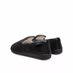 Chaussons NOIR ISOTONER -Claquettes Soldes chaussons noir isotoner 27