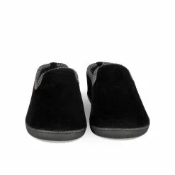 Chaussons NOIR ISOTONER -Claquettes Soldes chaussons noir isotoner 32