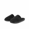 Chaussons NOIR ISOTONER -Claquettes Soldes chaussons noir isotoner 35