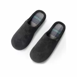 Chaussons NOIR ISOTONER -Claquettes Soldes chaussons noir isotoner 38