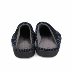 Chaussons NOIR ISOTONER -Claquettes Soldes chaussons noir isotoner 8