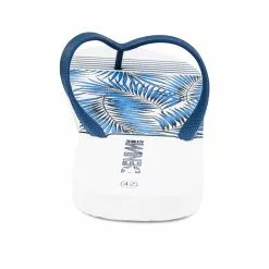 Claquettes BLANC DENIM SIDE -Claquettes Soldes claquettes blanc denim side 2