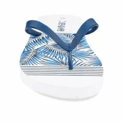 Claquettes BLANC DENIM SIDE -Claquettes Soldes claquettes blanc denim side 4