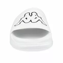 Claquettes BLANC KAPPA -Claquettes Soldes claquettes blanc kappa 4