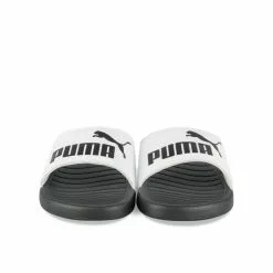 Claquettes BLANC PUMA -Claquettes Soldes claquettes blanc puma 2