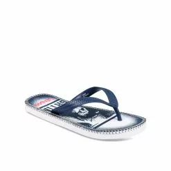 Claquettes BLEU DENIM SIDE