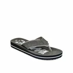 Claquettes GRIS DENIM SIDE