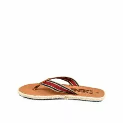 Claquettes MARRON DENIM SIDE -Claquettes Soldes claquettes marron denim side 13