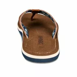 Claquettes MARRON DENIM SIDE -Claquettes Soldes claquettes marron denim side 22