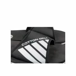 Claquettes NOIR COTTON BELT -Claquettes Soldes claquettes noir cotton belt 14